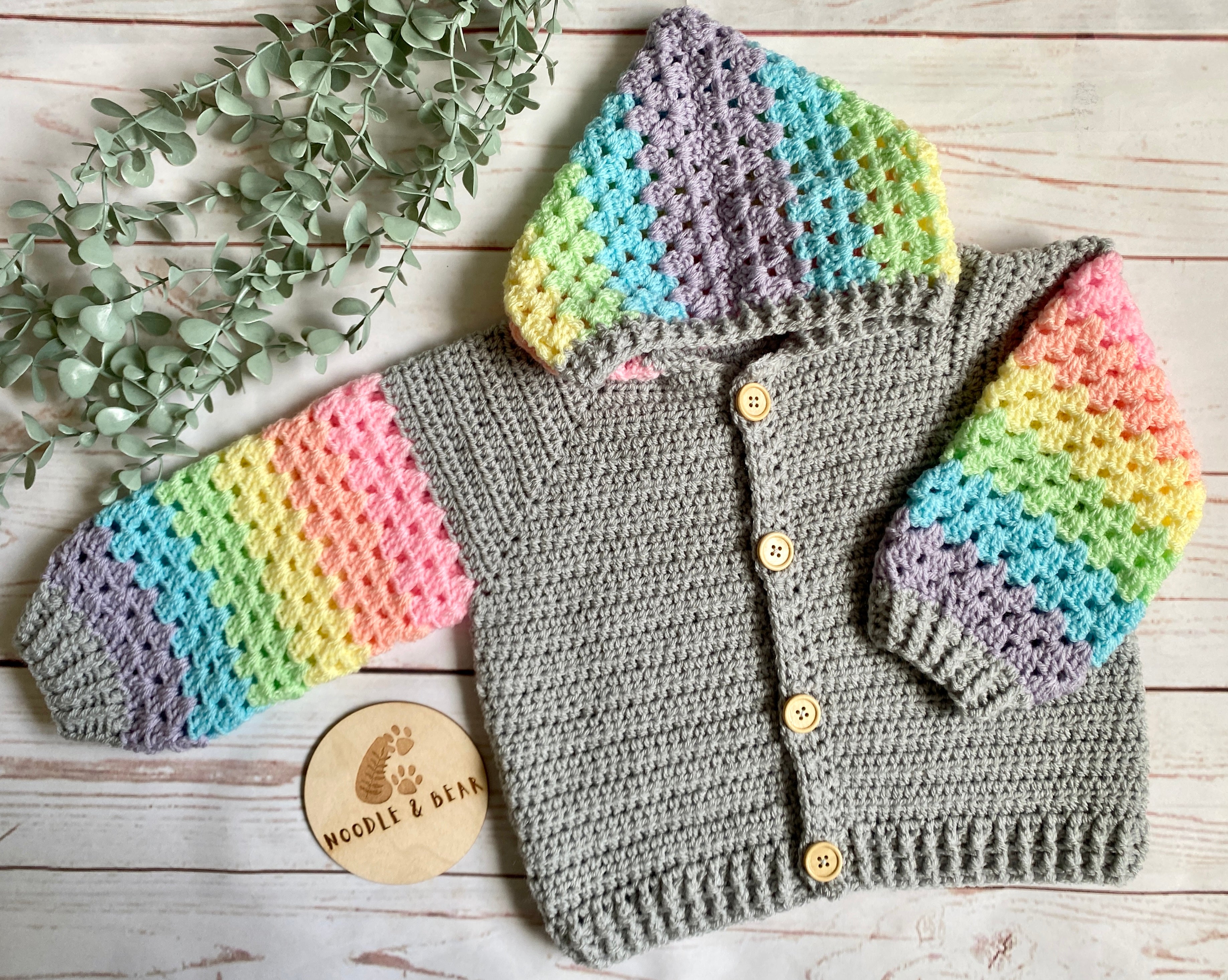 Granny Stripe Cardigan image 2