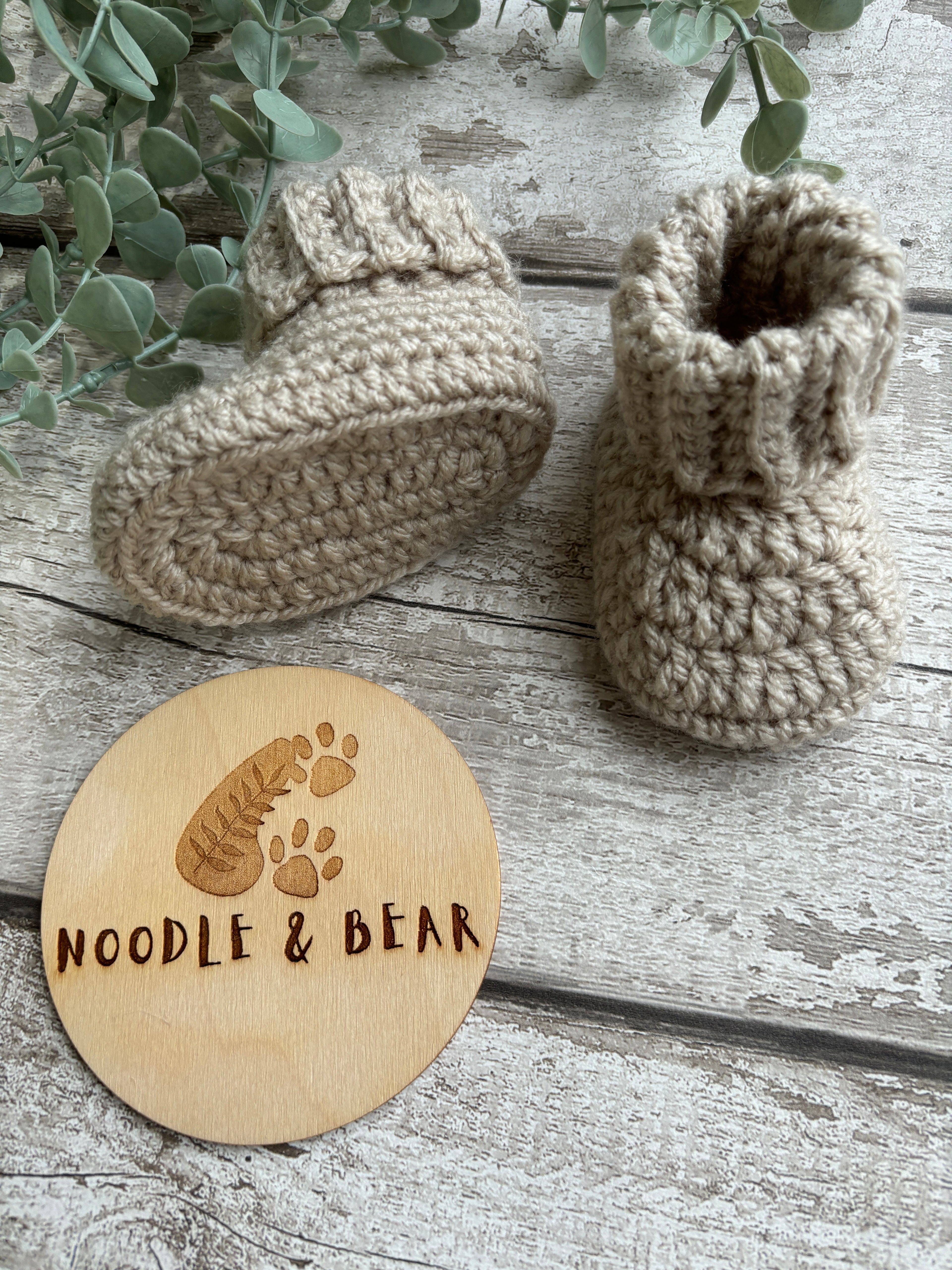 Bear Hat & Booties Set image 2