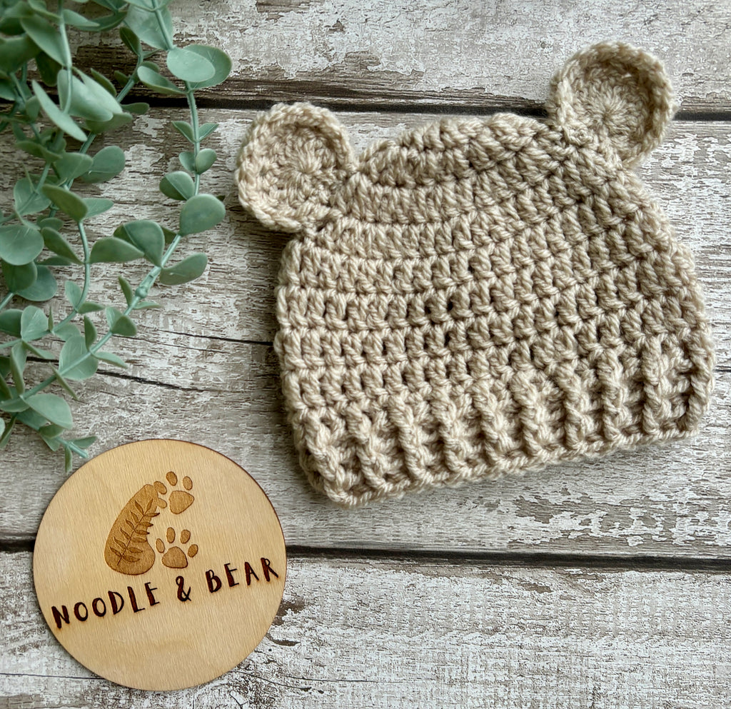 Bear Hat & Booties Set image 3