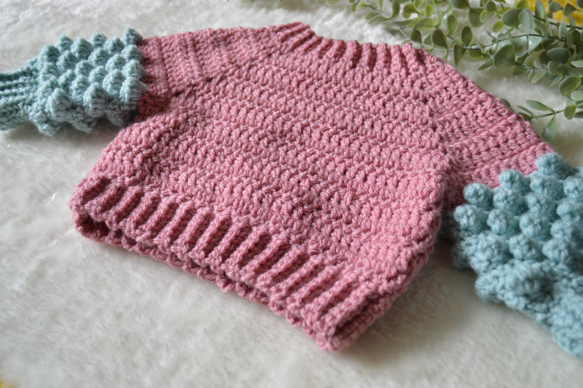 Bobble Sleeve Jumper image 3